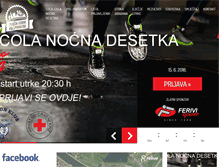 Tablet Screenshot of osjeckiferivipolumaraton.com
